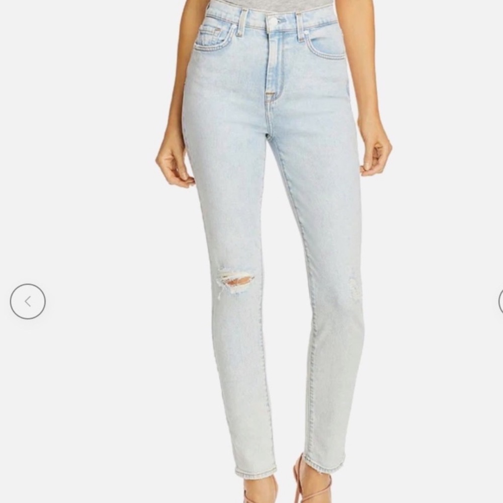 7 For All Mankind- The Skinny Jean Size 27 High Waisted